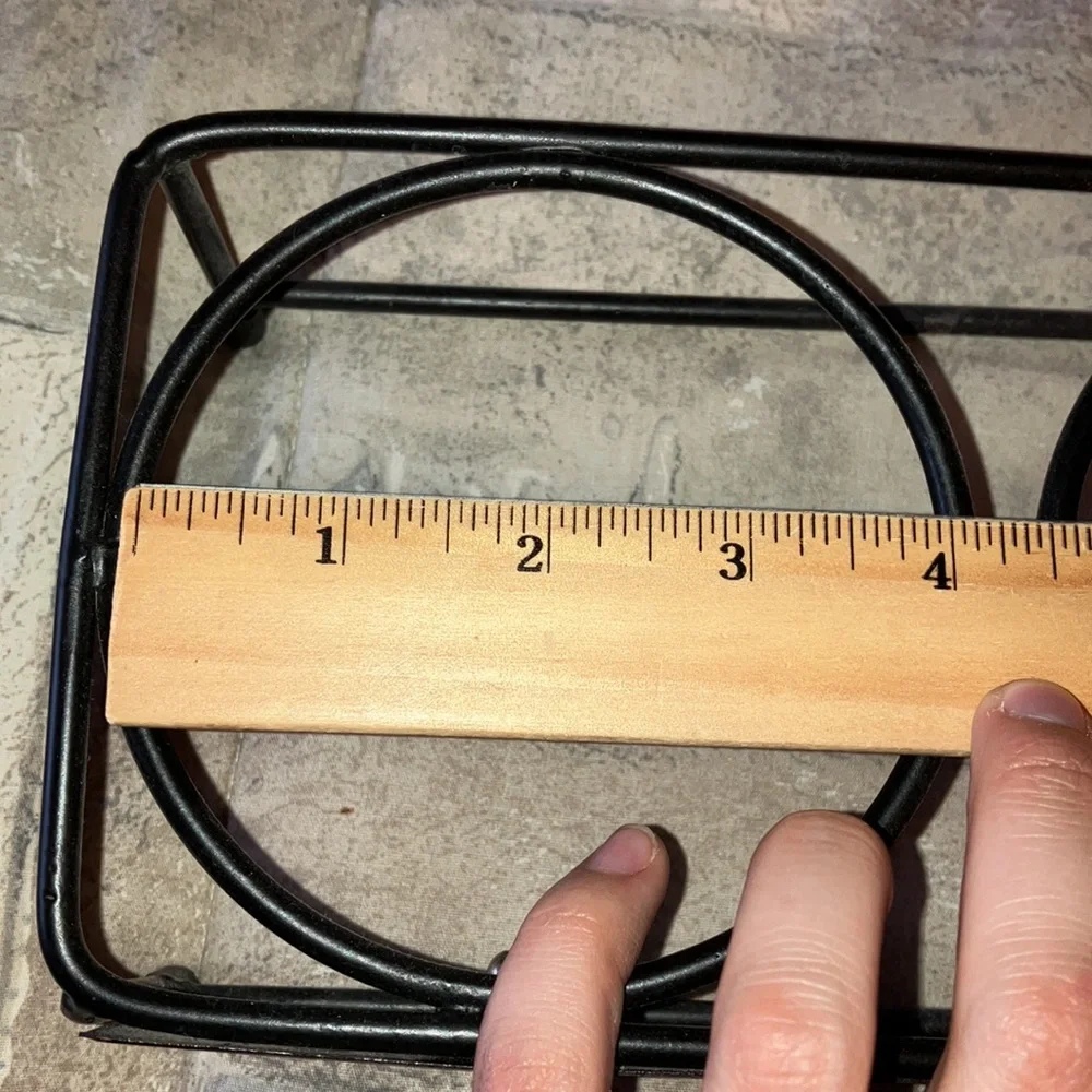 Metal Cat Bowl Stand